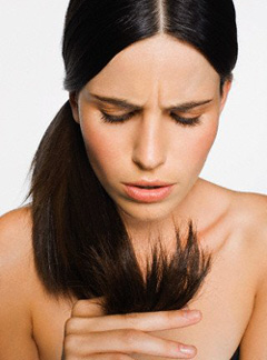 секущиеся кончики волос лечение