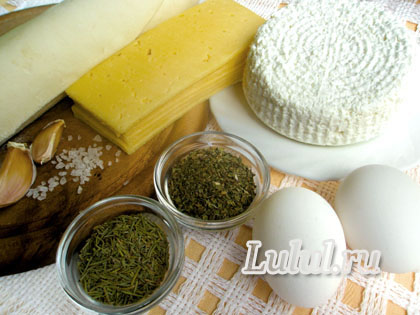 открытый пирог с сыром рецепт  с фото
