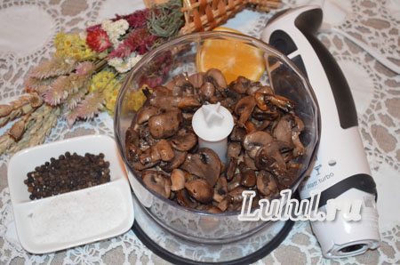 Постный паштет из грибов (грибной паштет) рецепт с фото